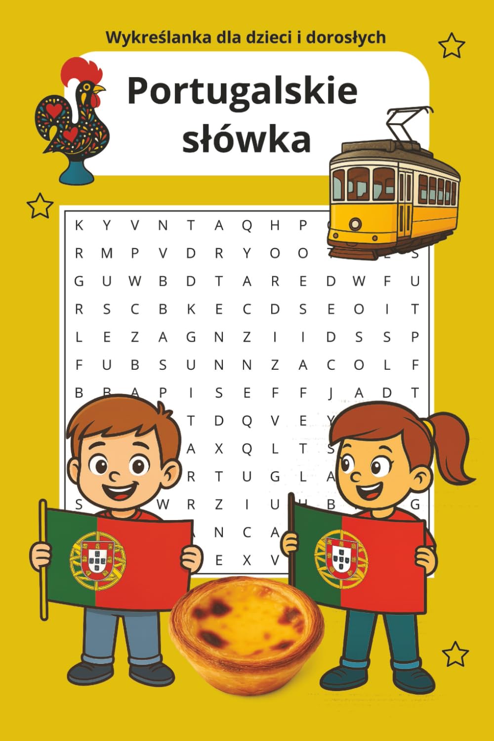 Portugalskie słówka: Wykreślanka dla dzieci i dorosłych I Zabawa I Język portugalski I Nauka I Języki obce