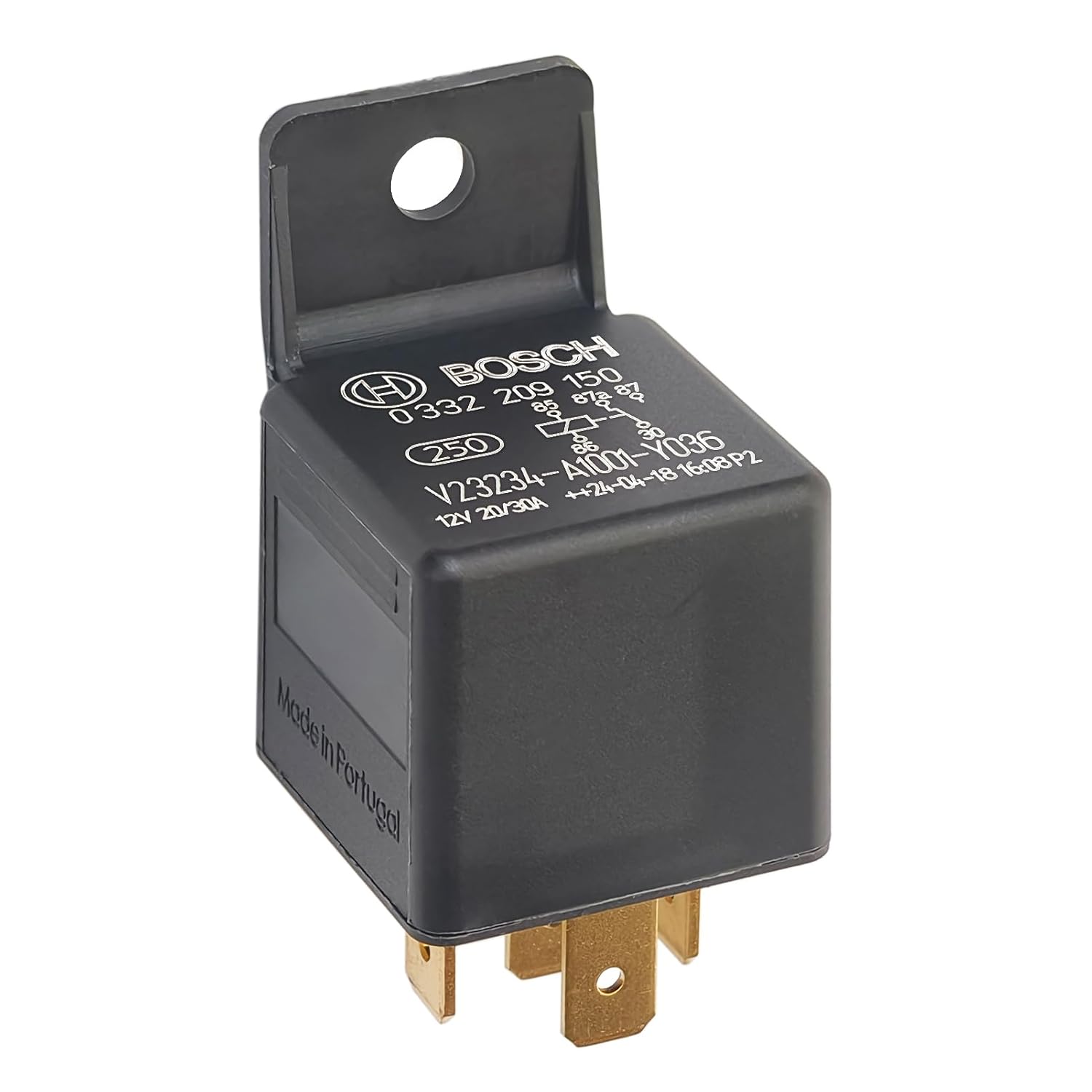 0332209150 V23234-A1001-Y036 12VDC 5Pins Automotive Relay 0 332 209 150