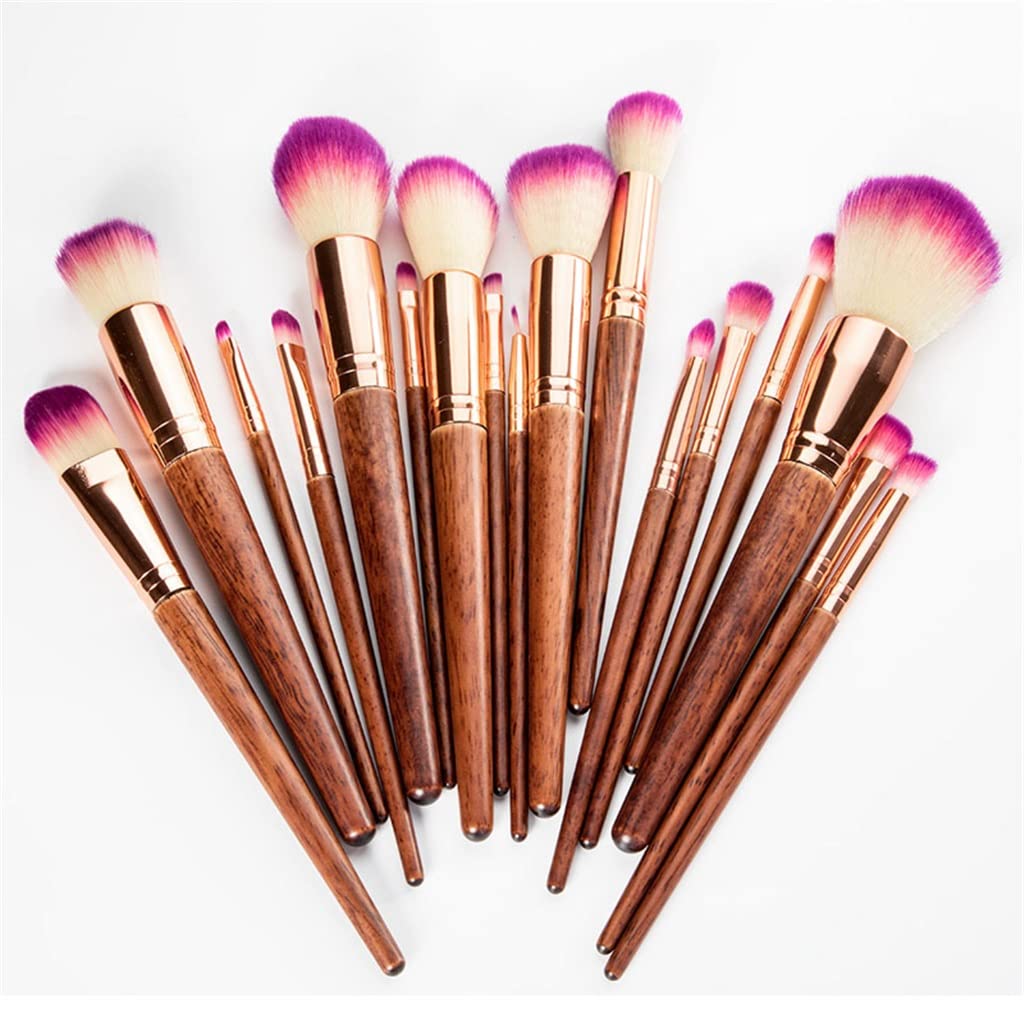 Professionelles 17-teiliges Make-up-Pinsel-Set für Lippen, Puder, Augen-Make-up-Pinsel, komplettes Set, Kosmetik-Schönheitswerkzeug, Mischpinsel