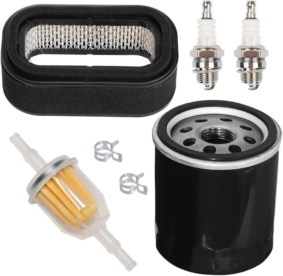 HIFROM 11013-2139 Air Filter Combo with Pre-Filter 49065-7010 Oil Filter Fuel Filter Spark Plug Tune up Kit Replacement for Kawasaki FD620D FD661D Lawn Mower Replace 11029-2016 49065-2078 : Patio, Lawn & Garden
