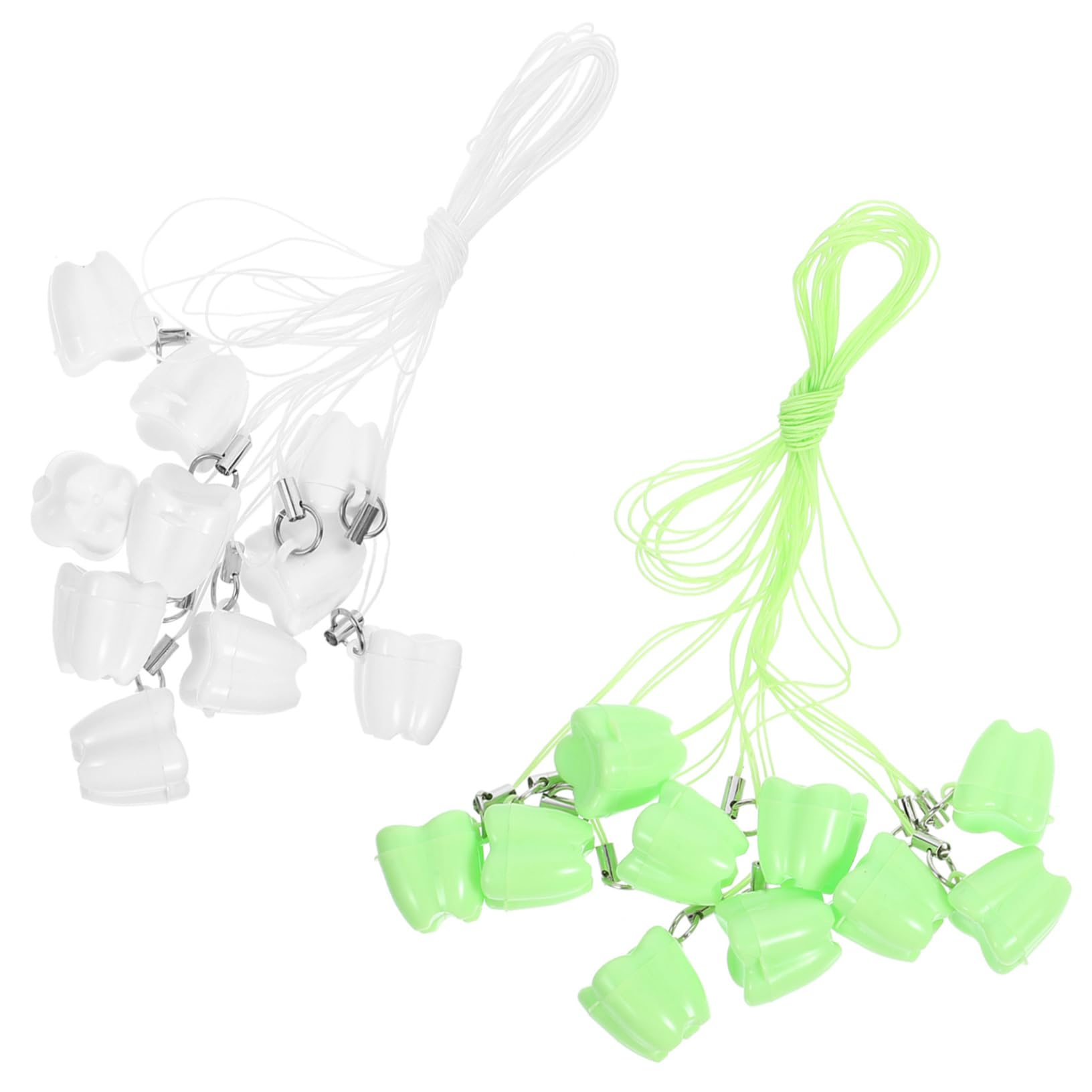 BESTonZON 100 Pièces Boîte à Fée Des Dents Pour Enfants Porte-dents Enfant Boîtes à Souvenirs Pour Enfants Récipient à Dents Pour Enfants Perdus Économiseur De Dents Pp