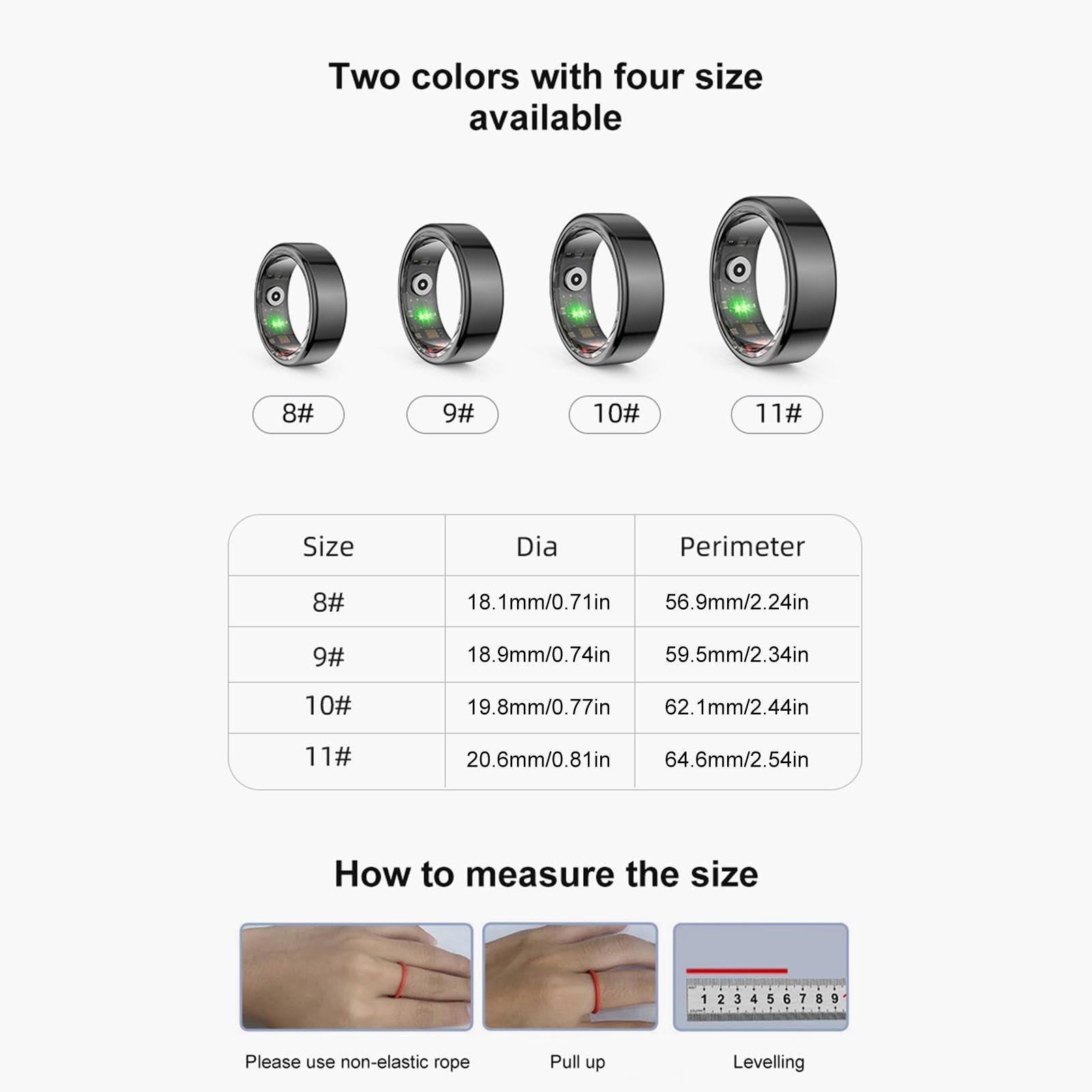 smart women men, fitness tracker, sleep tracker, impermeabile health tracker per sport, activity tracker, cardiofrequenzimetro, registratore del sonno promemoria attività
