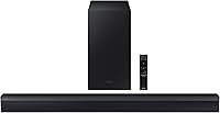 Samsung HW-C450 2.1ch Soundbar with Subwoofer, DTS Virtual:X, Bass Boost, Game Mode, Bluetooth - Wireless Surround Ready