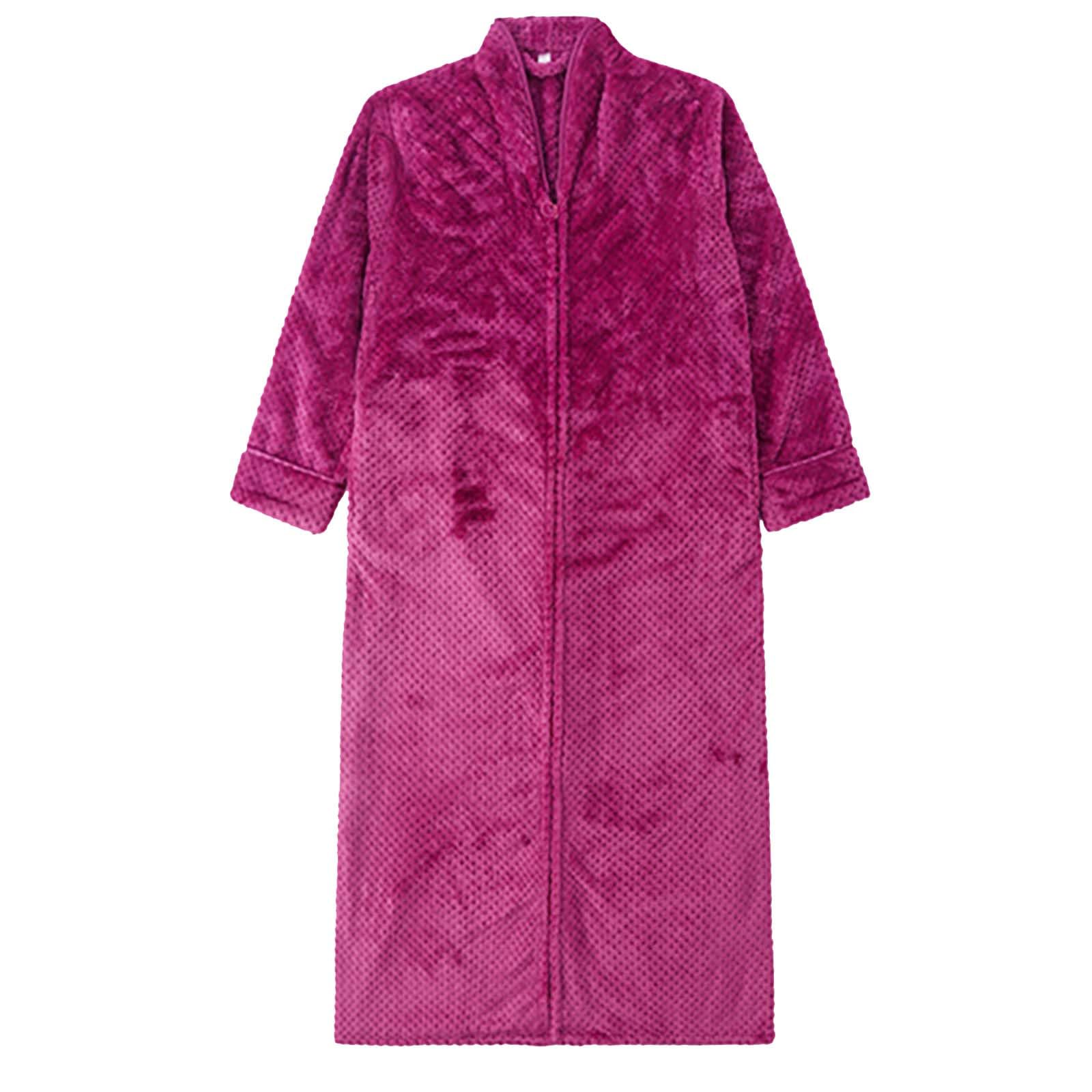 Peignoir pour homme avec fermeture éclair - Peignoir de sauna gaufré