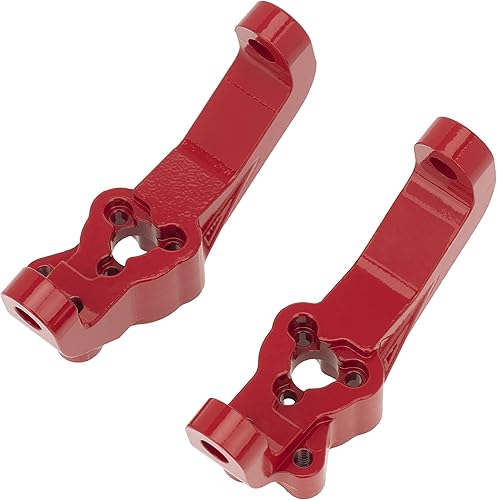 Miniatura 2 de DKKY RC Car Brass C-hubs para REDCAT GEN8 V1 V2 Scout II 110 RC Crawler Actualizaciones Piezas de repuesto #RER11820#RER11335 (rojo)