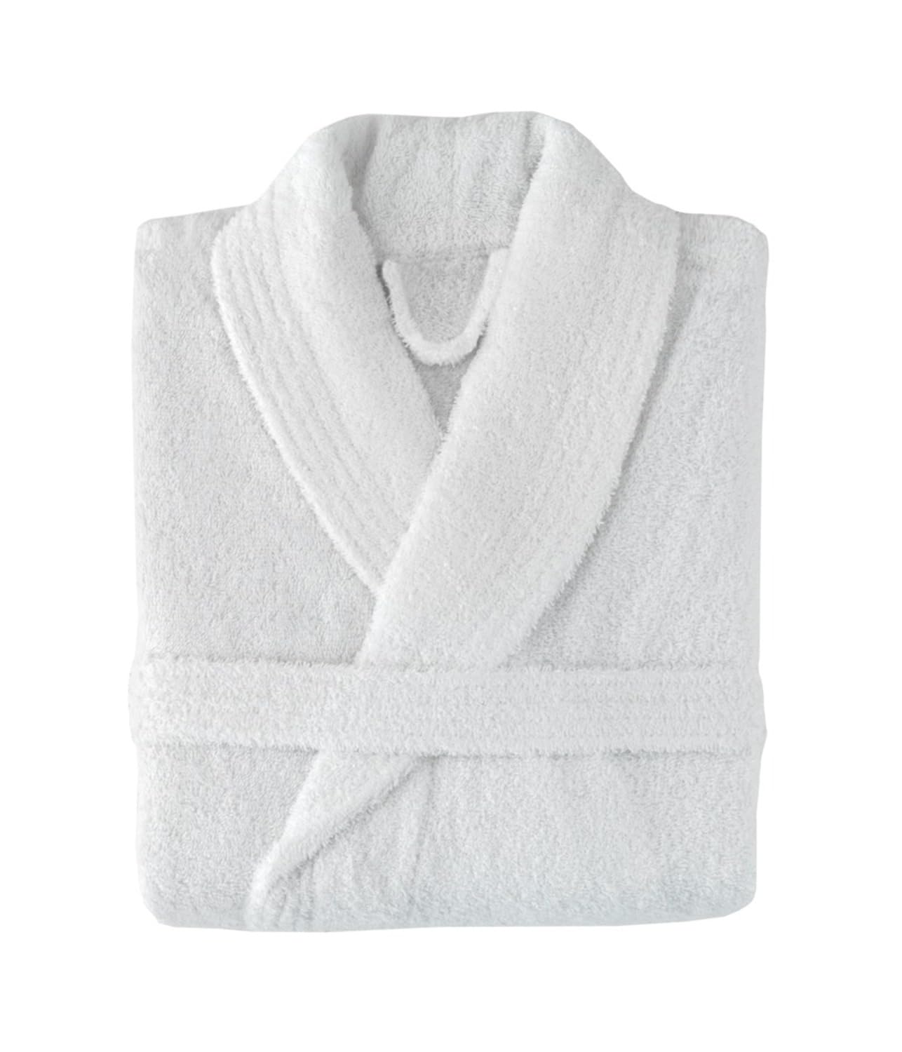 Albornoz Bolsa R.A. blanc taille M : peignoir de bain classique