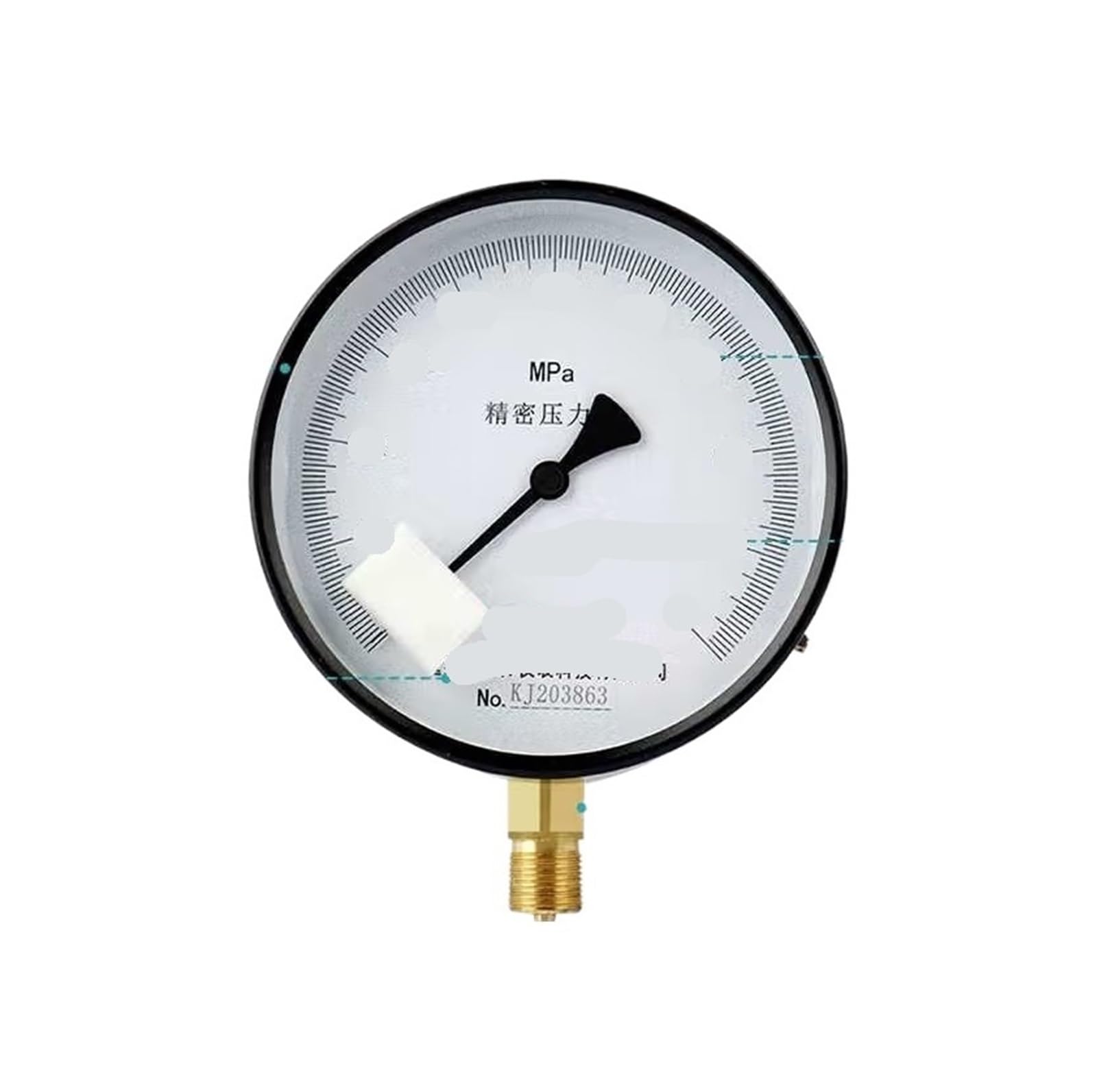 Manomètre de précision YB150 radial basse pression air eau M20 - 3