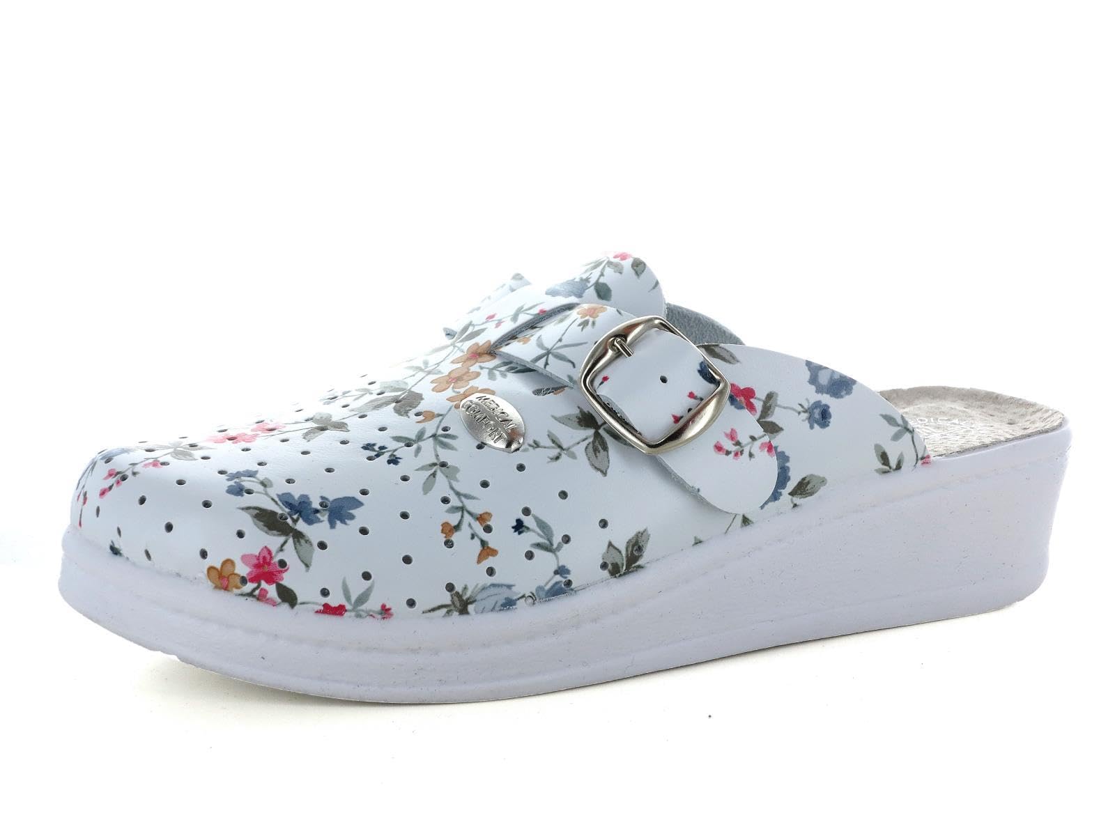 Zoccoli Sabot Pantofole Scarpe di Pelle, Donna
