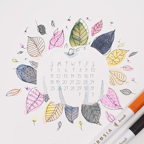 Miniatura 4 de Primrosia 100 marcadores de doble punta + diario de cuadrícula de puntos de verano