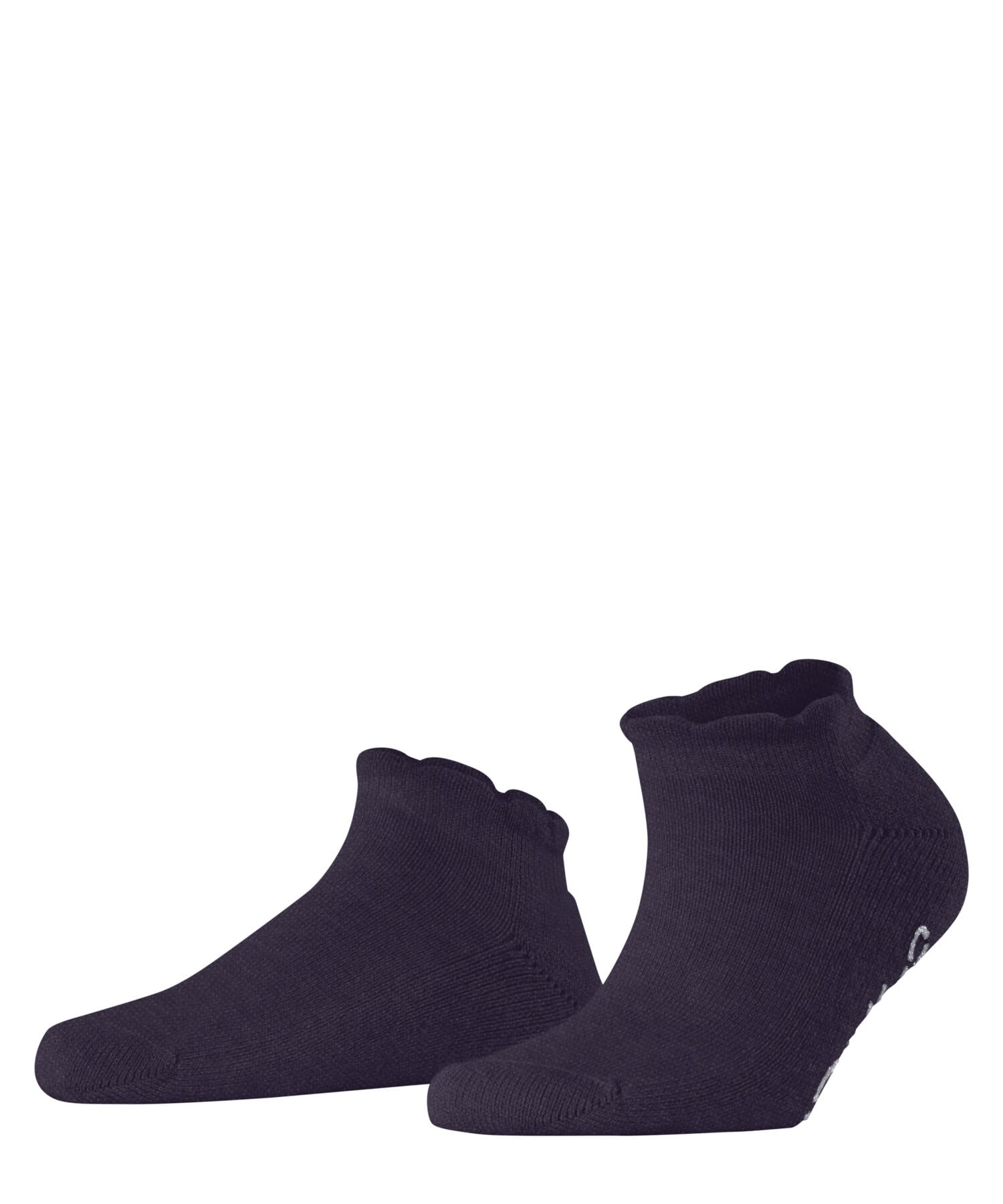 FALKE Cosy Ballerina W Hp Viscose Wool Cashmere Grips On Sole 1 Pair Grip socks, Red Wineberry 8761, 2.5/5 UK