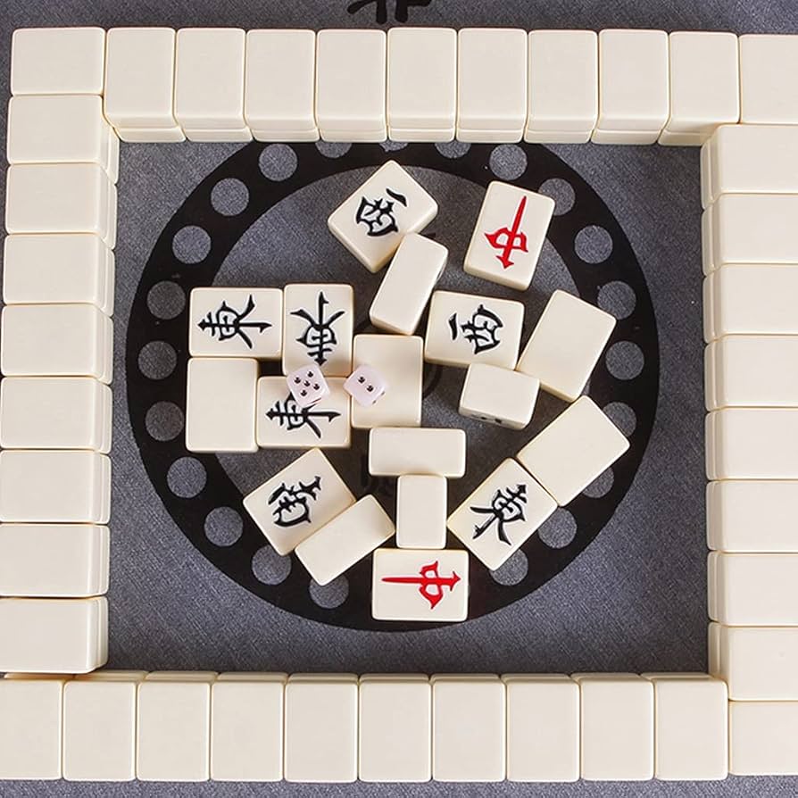 麻雀 Carry  Amazon.co.jp: QYMZKA 中国製スモール麻雀セット、番号付き