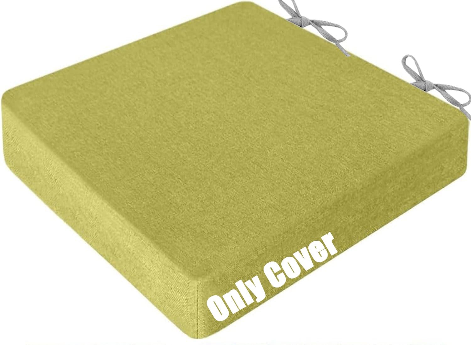 Housse de coussin de chaise 40x40 amovible pour éliminer les taches et protéger l'assise