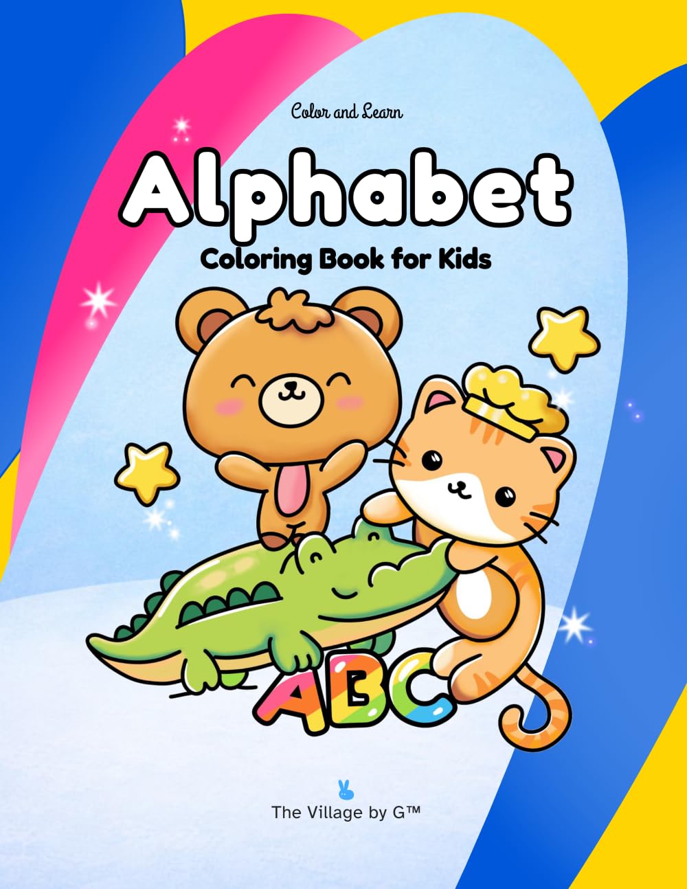 Alphabet Coloring Book for Kids (Color and Learn)