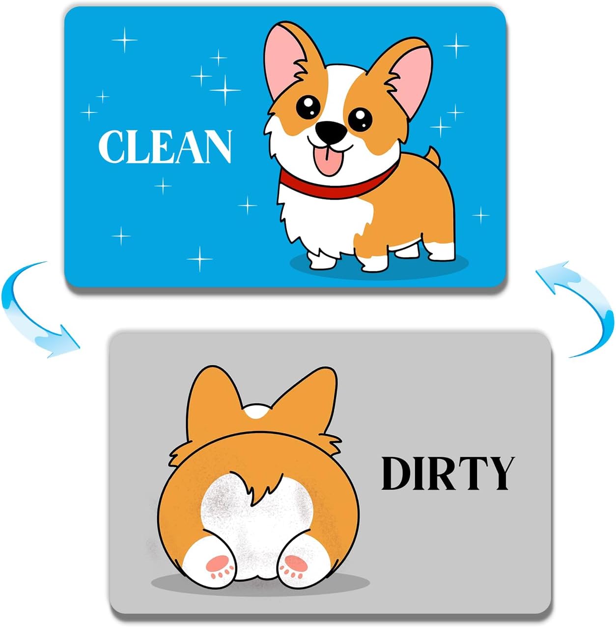 Funny Dishwasher Magnet Clean Dirty Sign,Cute Cartoon Corgi Dog Universal Double Sided Refrigerator Magnet,Double Sided Reversible Dish Washer Magnet Signfor Kitchen Home Accessories Decor Funny Dishwasher Magnet Clean Dirty Sign,Cute Cartoon Corgi Dog Universal Double Sided Refrigerator Magnet,Double Sided Reversible Dish Washer Magnet Signfor Kitchen Home Accessories Decor