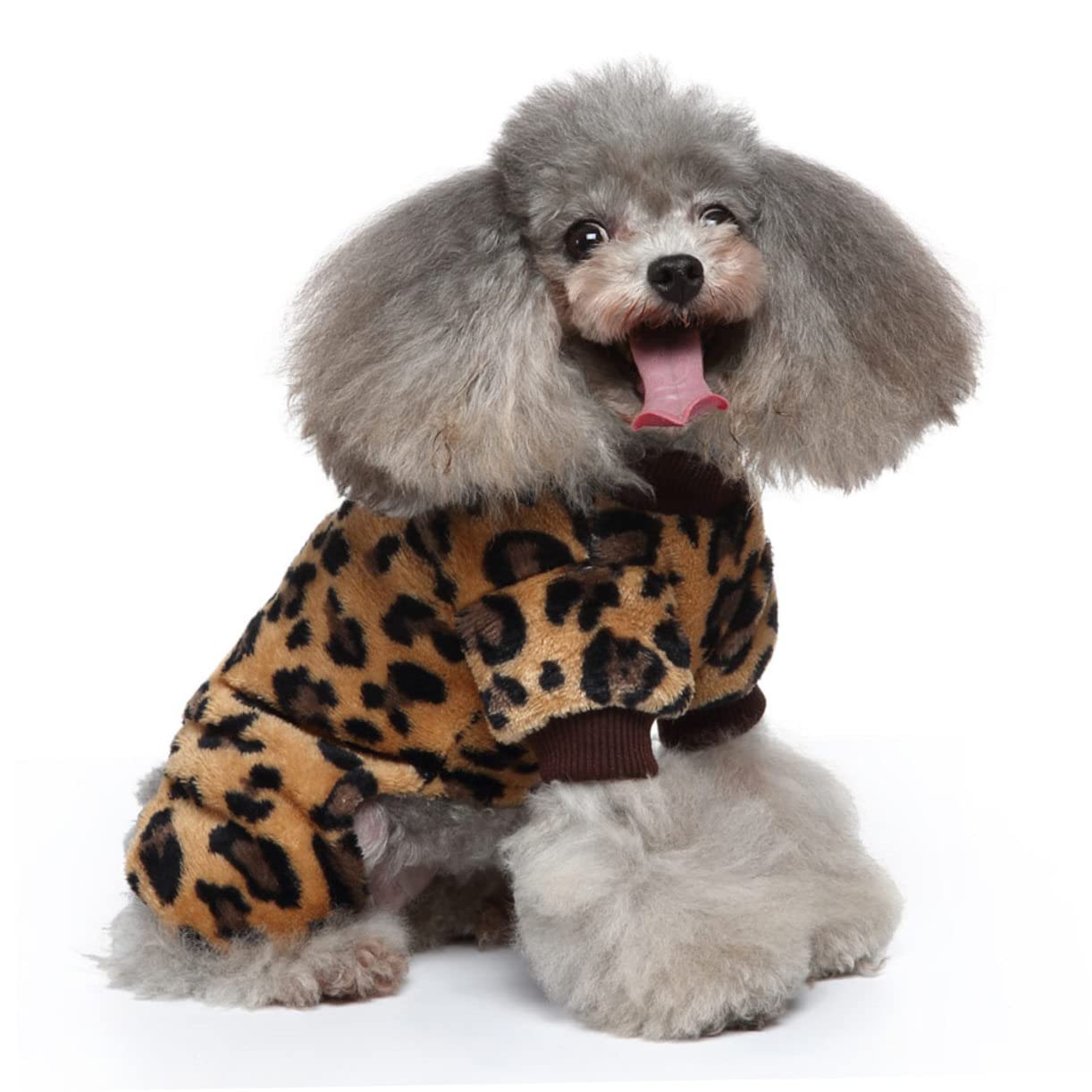 SUPVOX 4 Pz pigiami per animali domestici vestiti da festa per animali domestici tuta per cani da compagnia costumi cane divertenti dog costume vestito arredamento vestiti per cani Natale