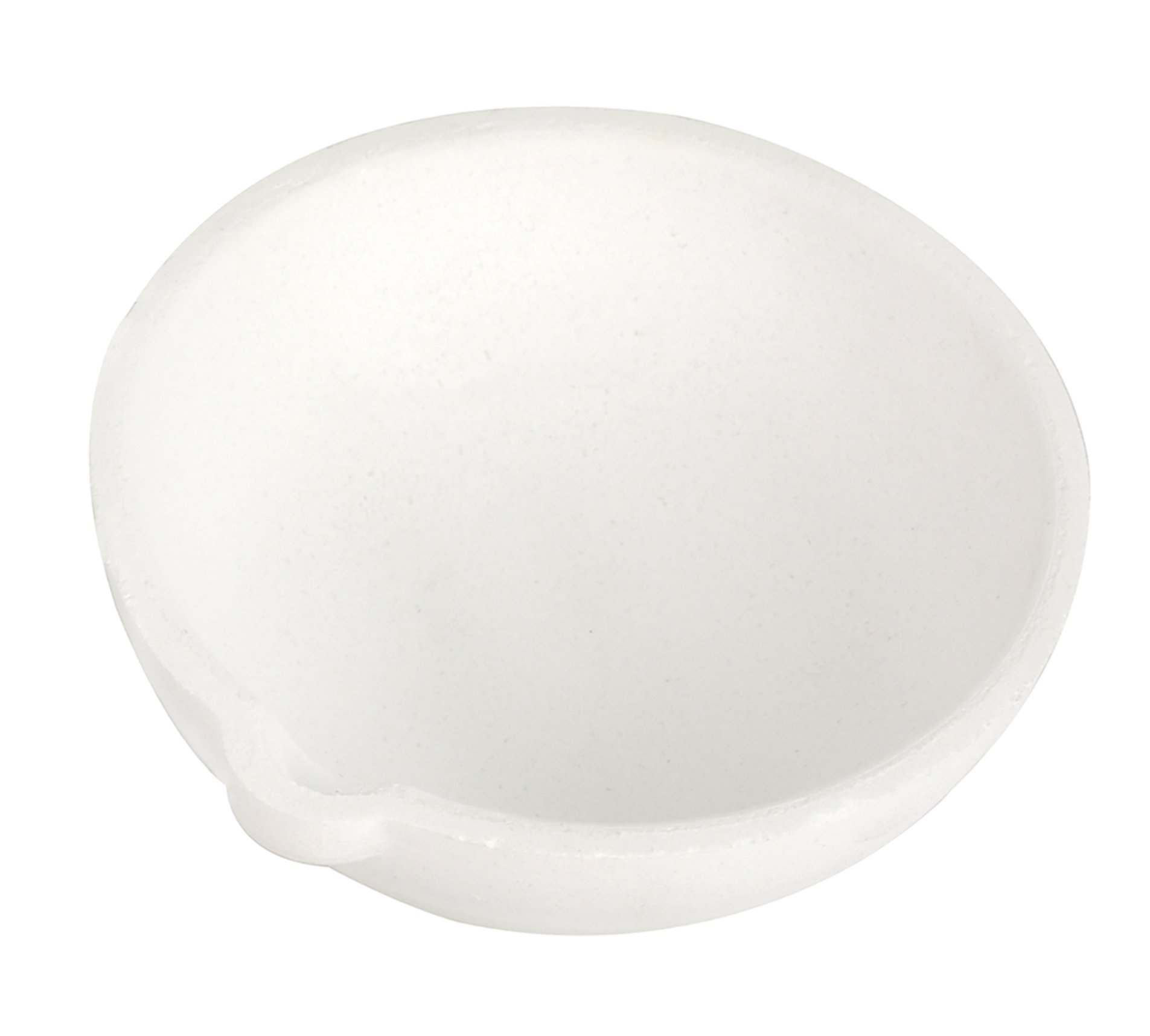 1000 G Gram 640 DWT Mini Ceramic Alumina Crucible Dish Cup Pot for Melting Casting Refining Gold Silver Copper Scrap Metal Jewelry Circuit Boards