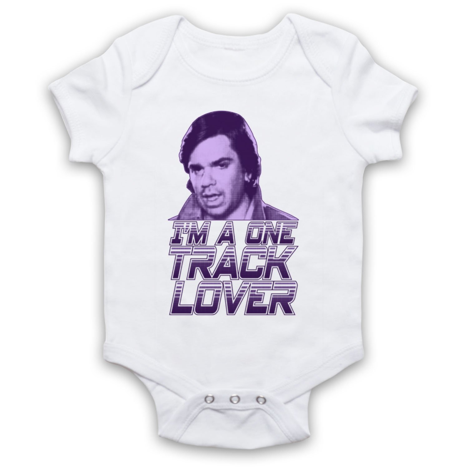 Bodys coton confort bébé motif One Track Lover Todd Rivers - 2