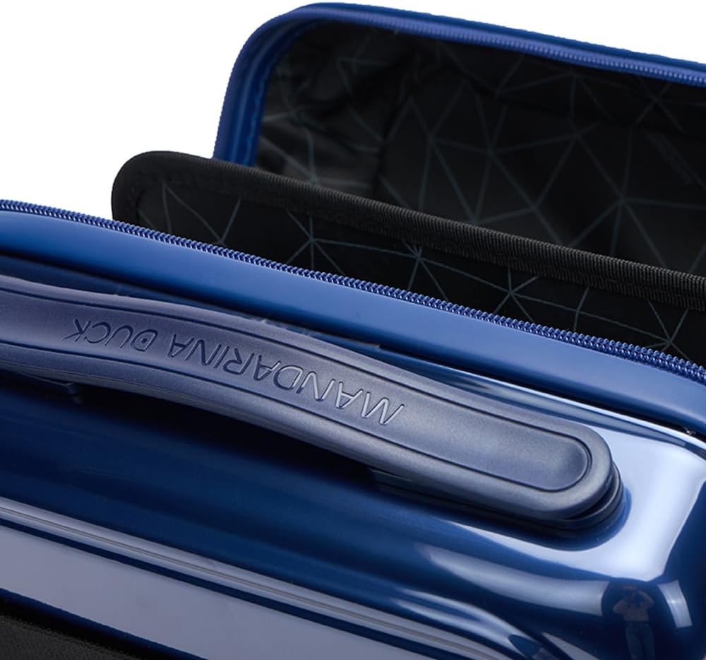 Mandarina Duck Logo Print and Metal, Indigo