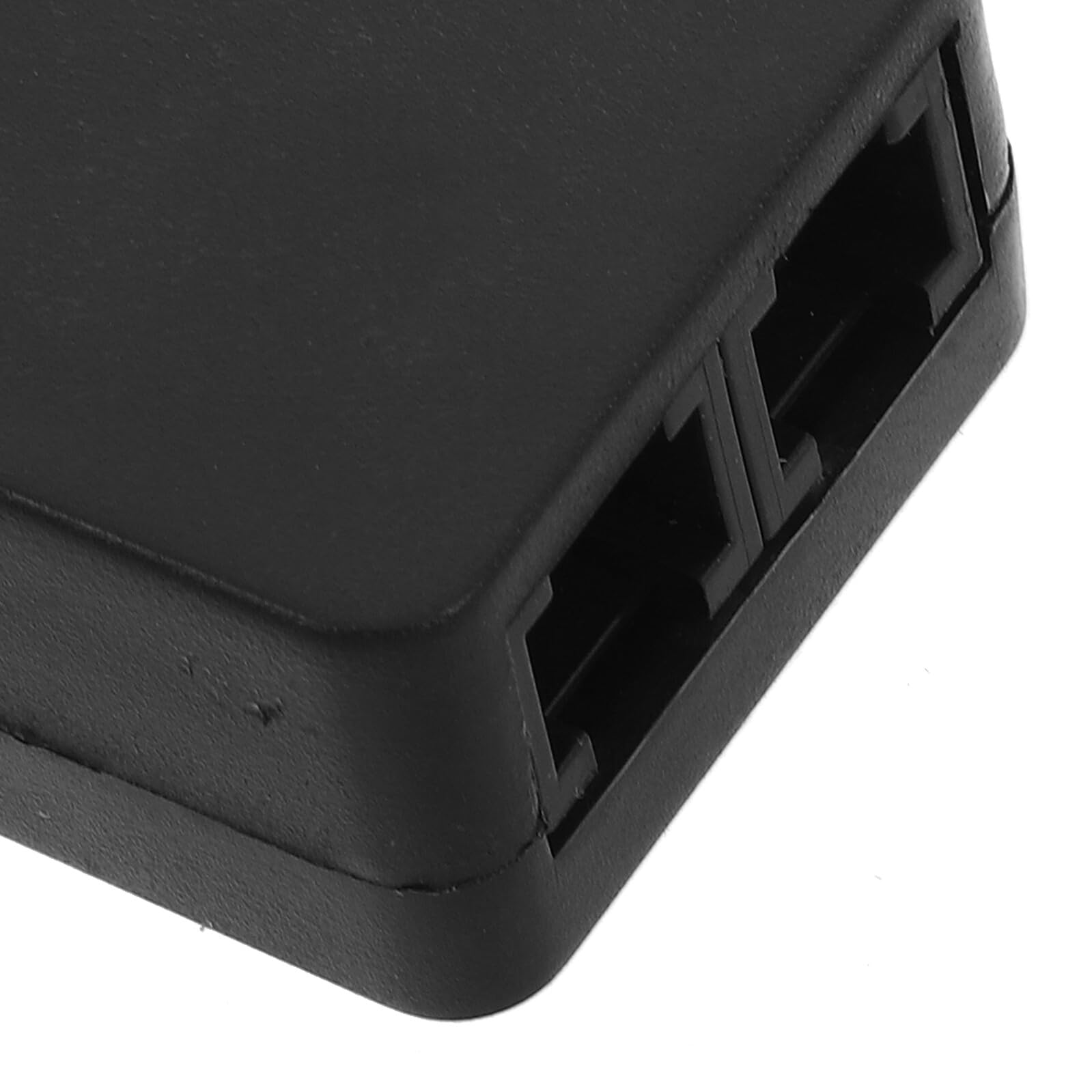 Uonlytech Modem Fax USB de Alta Velocidad Puertos USB Dobles, Material Abs Portátil para Entornos Empresariales y Oficina en Casa Color Negro