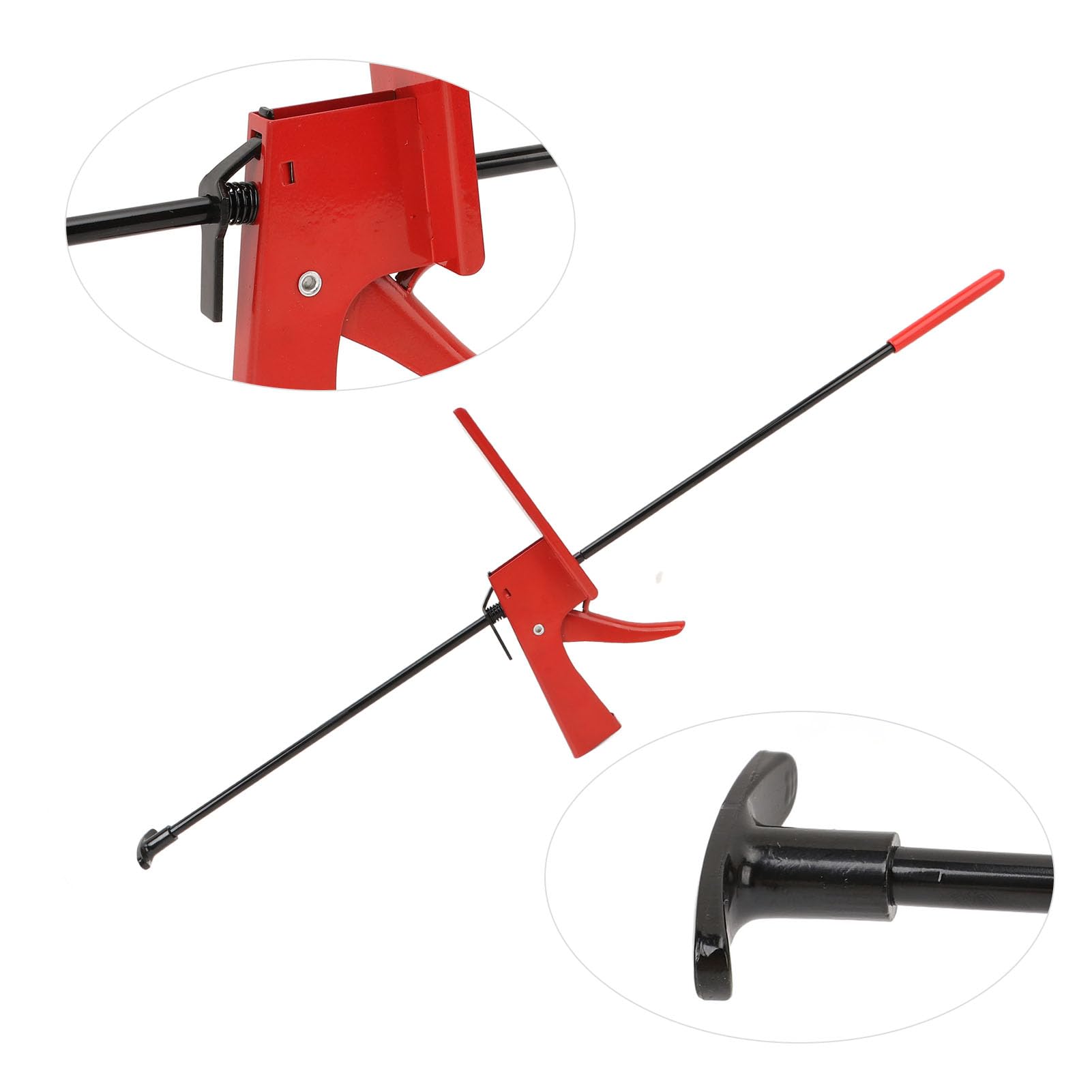 Pedale del Freno 28 Pollici Depressore Regolabile Anti -Pedale Depressore Strumento per Acceleratore Freno Automobile Pedale Frizione