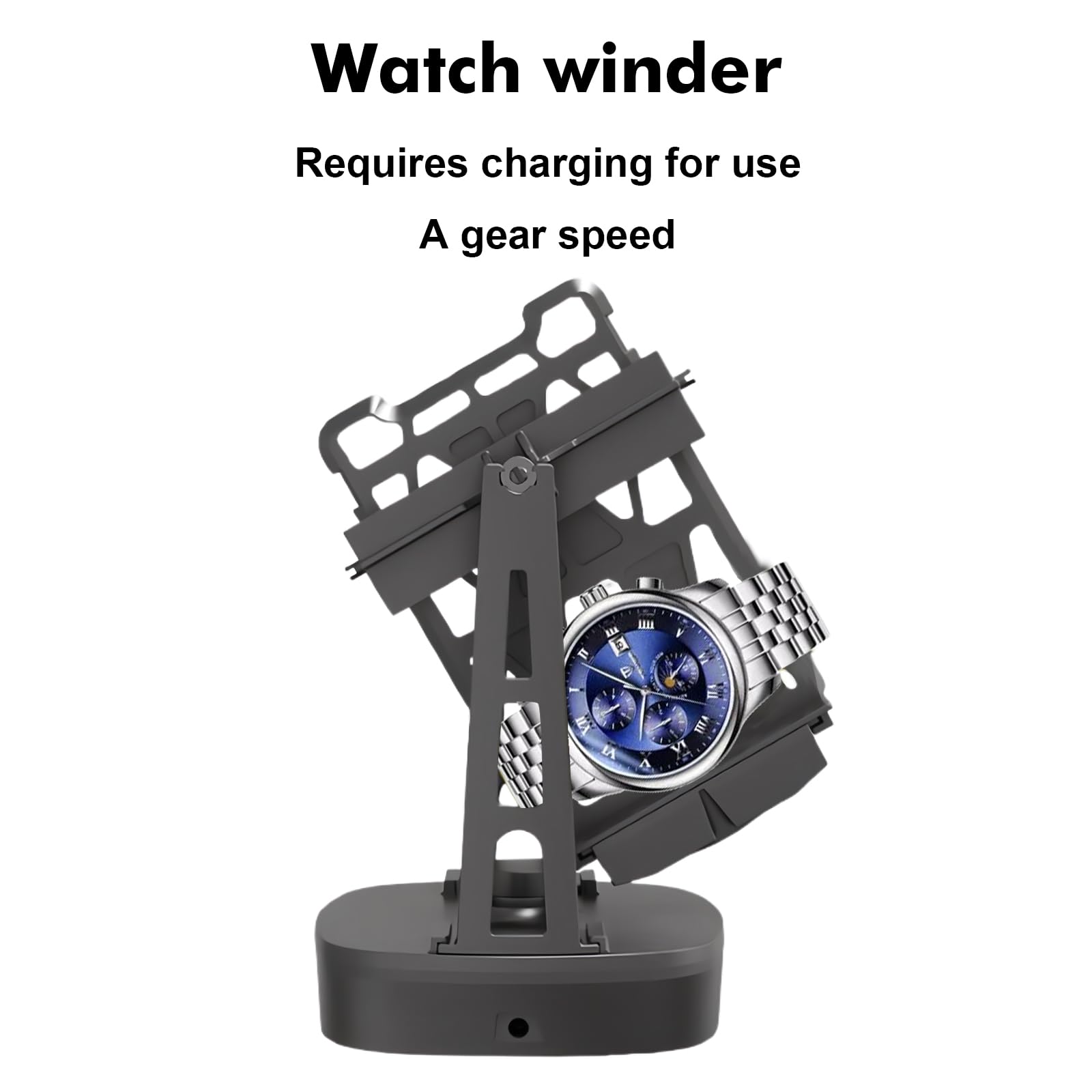GBKDQQ Enrollador automático de relojes, rotador automático de relojes, enrollador automático para relojes automáticos, para reloj de pulsera y muñeca, para hombres y mujeres