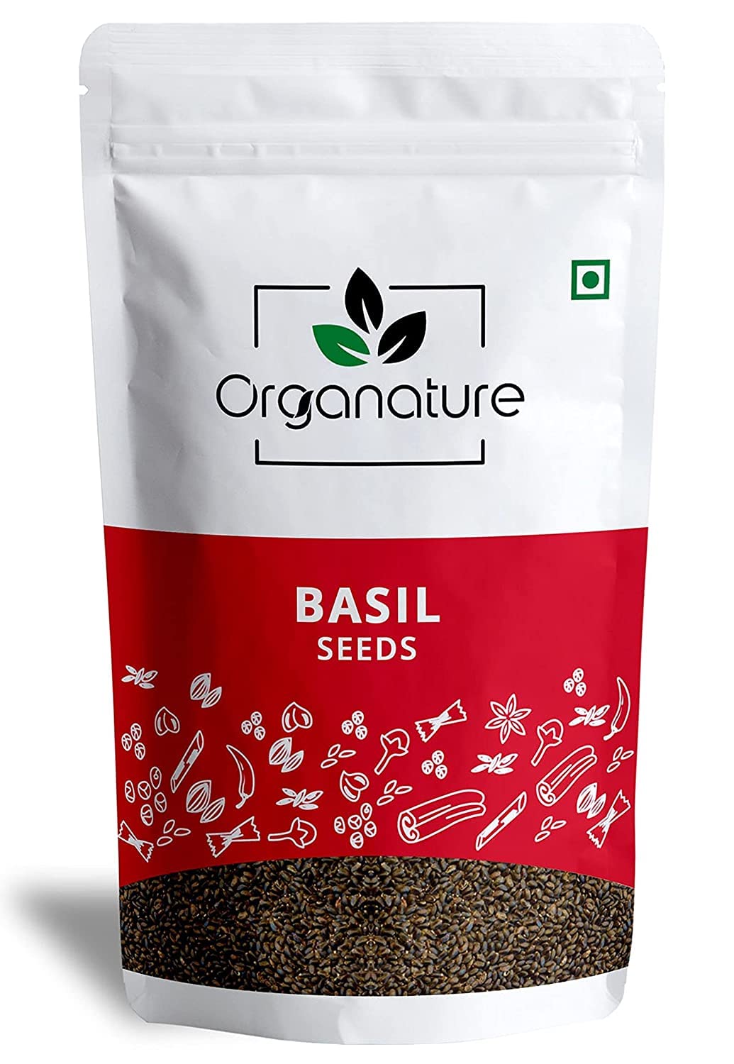 Organature Fresh and Natural Basil Seeds, Tukmariya Seeds, Sabja Seeds | Falooda Seeds use for Natural Weight Loss (850 Grams) (B08MFLPDMR) Amazon Price History, Amazon Price Tracker
