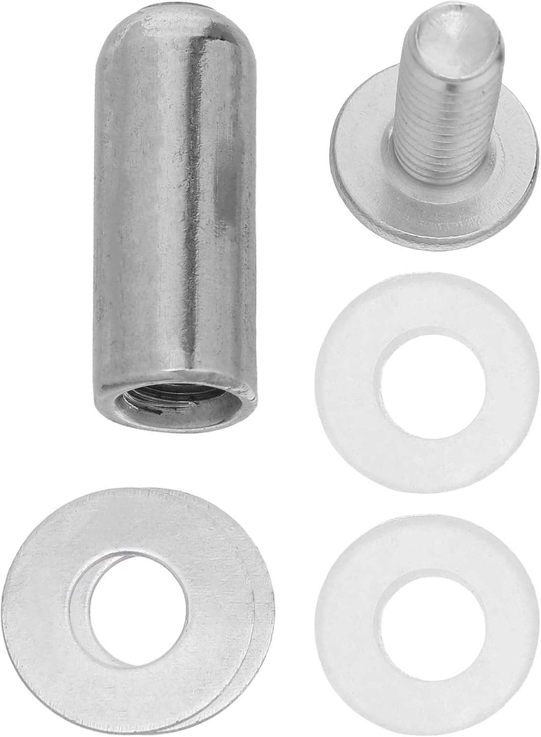 Toyvian Upgraded Metal Shaft Replacement Kit for Food Processor and Meat Grinder Repair Blender Shaft Bearing Part with Wear Resistance Easy DIY Installation for Chopper Bowl and Electric