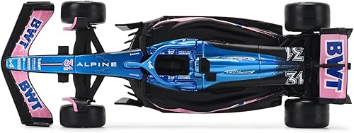 Miniatura 6 de Bburago 2023 143 F1 Team A523#31 E.Ocon Modelo de automóvil de carreras de aleación para BWT-Alpine Die Cast para adultos, colección de autos de