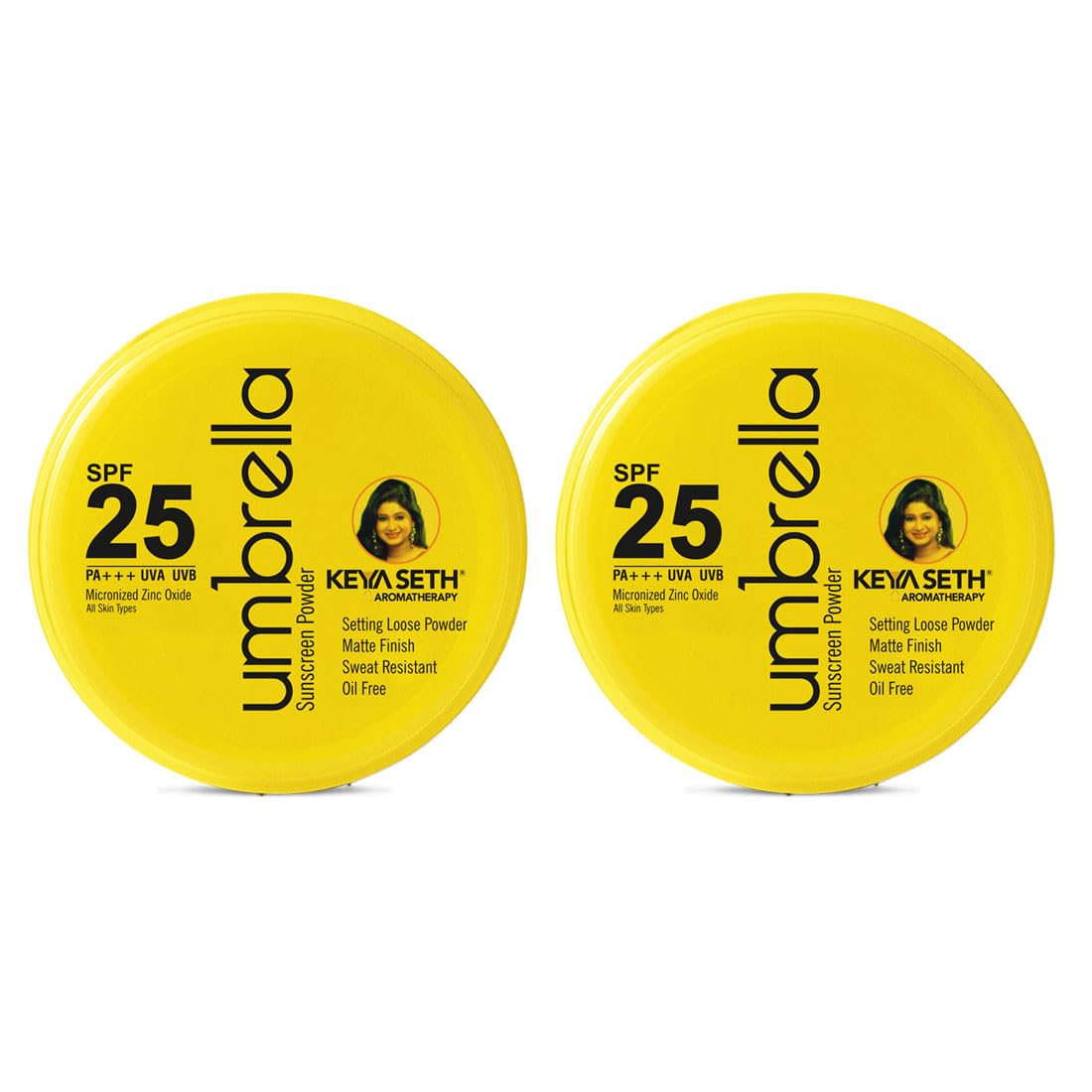 Keya Seth Aromatherapy, Umbrella Sunscreen Powder SPF 25 with PA+++ UV