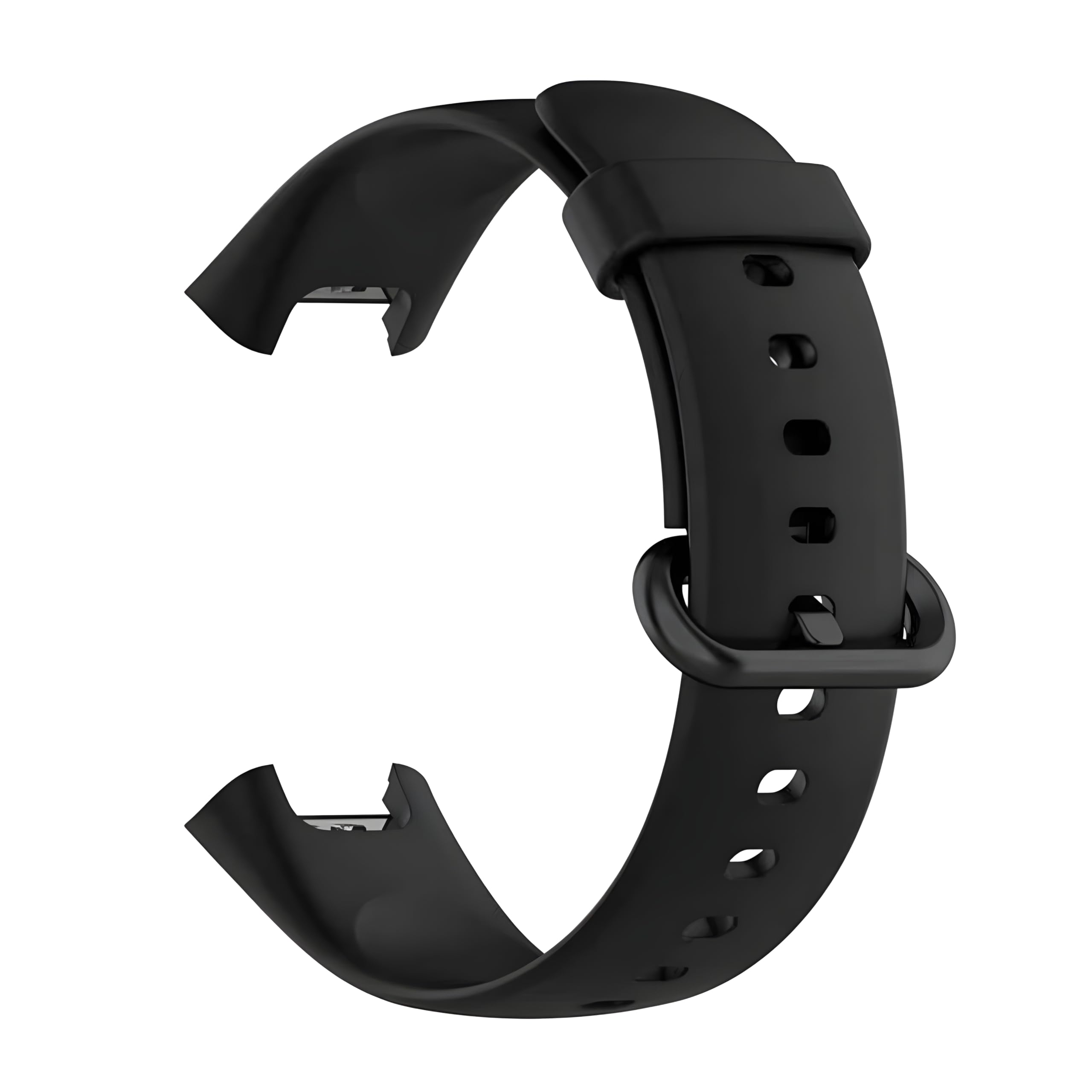 VEROX Adjustable Buckle Lock Watch Strap Compatible with Redmi Watch 2 Lite/Redmi GPS Smart Watch Strap- Black-image-12