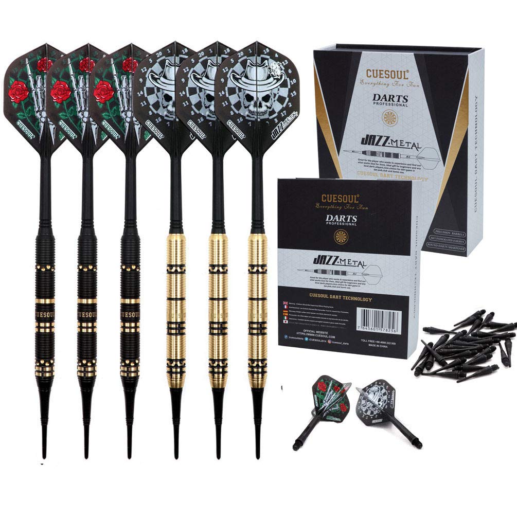 CUESOUL DART TECHNOLOGY CUESOUL ダーツ Amazon.co.jp: CUESOUL Jazz ソフトティップダーツセット 19グラム AK5