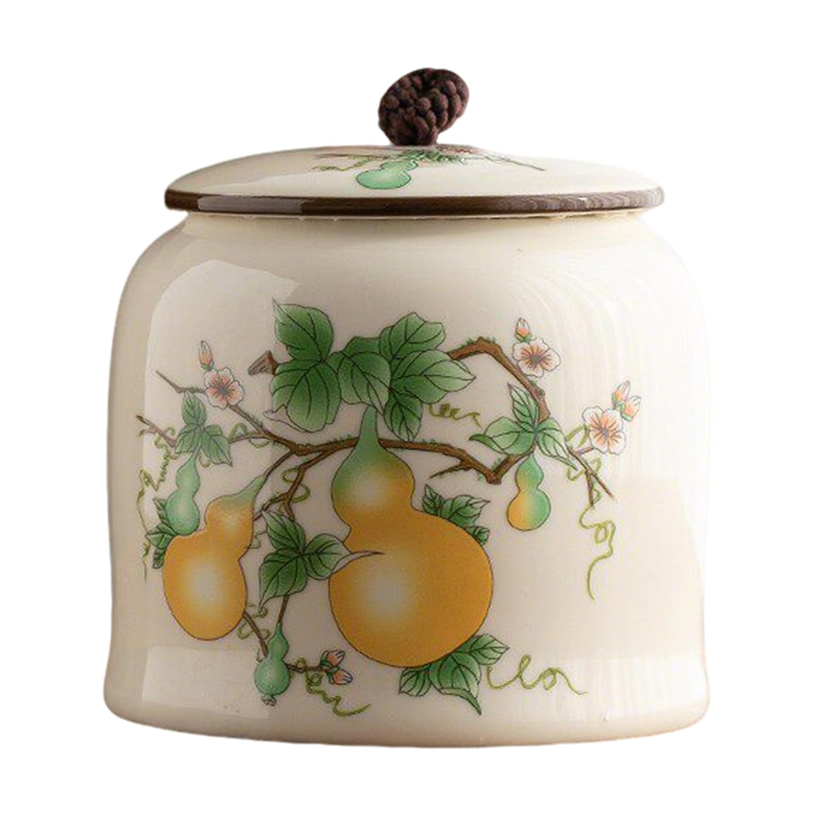 DQZRTUECA Ceramic Airtight Lid Tea Canister