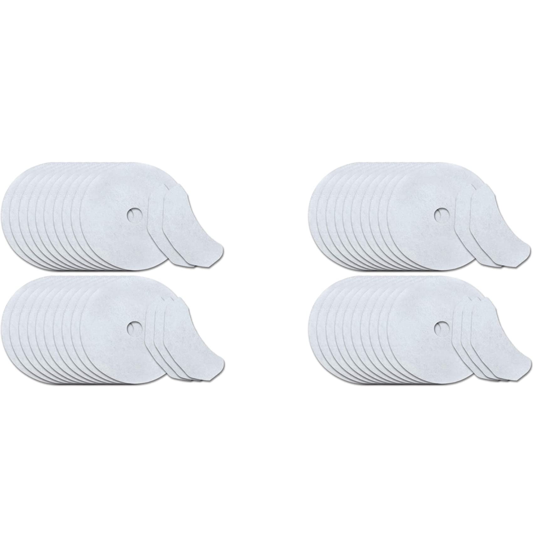 Hndhbfgrt 60 Pieces Clothes Dryer Exhaust Filter,Universal Portable Dryer Lint Filter Replacement for Panda//Sonya/