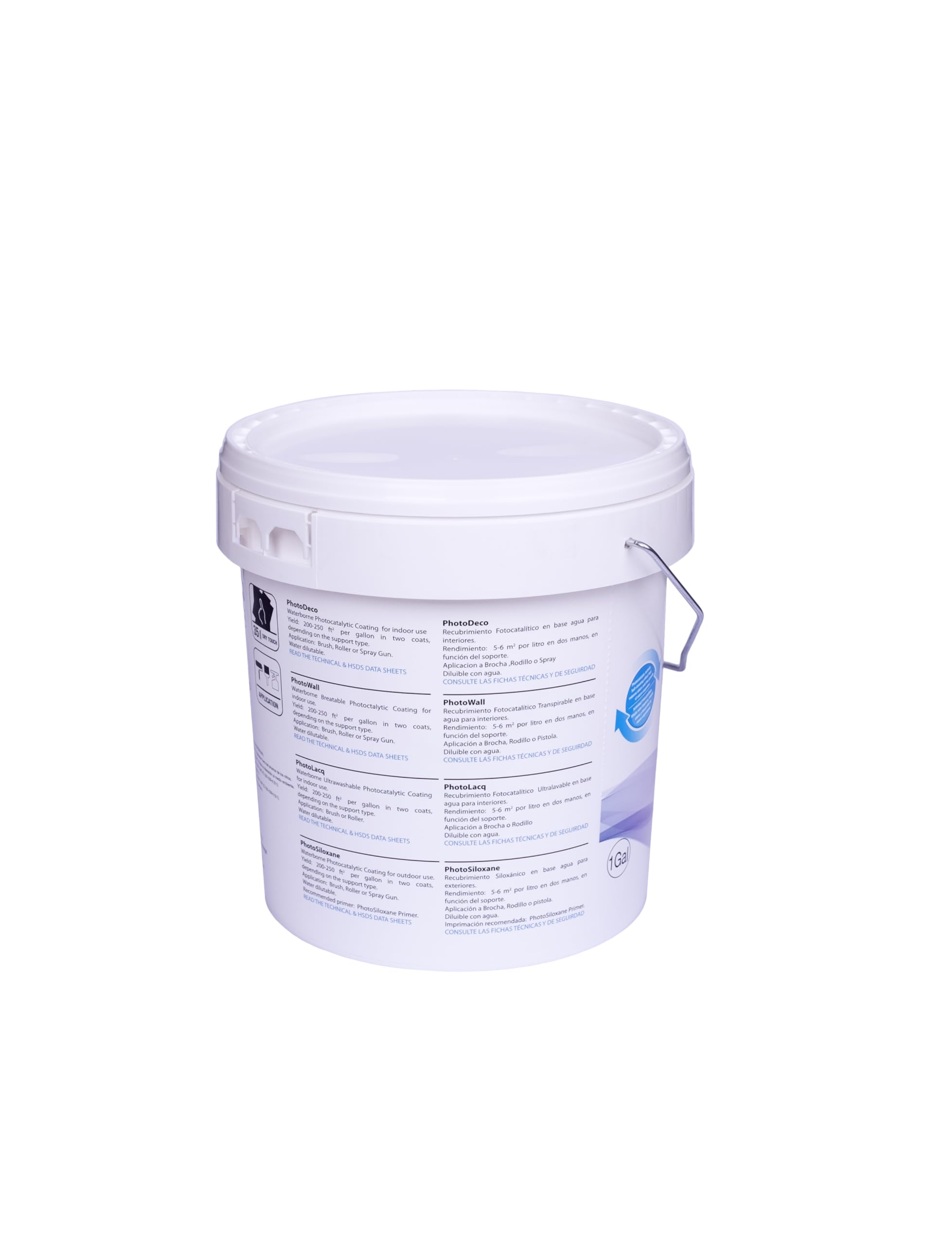 ACTIVA - Pintura Fotocatalítica Color Algodón | 4 Litros | Pintura Ecológica y Desinfectante para Interiores | Ideal para Habitaciones de Niños o Personas con Problemas Respiratorios