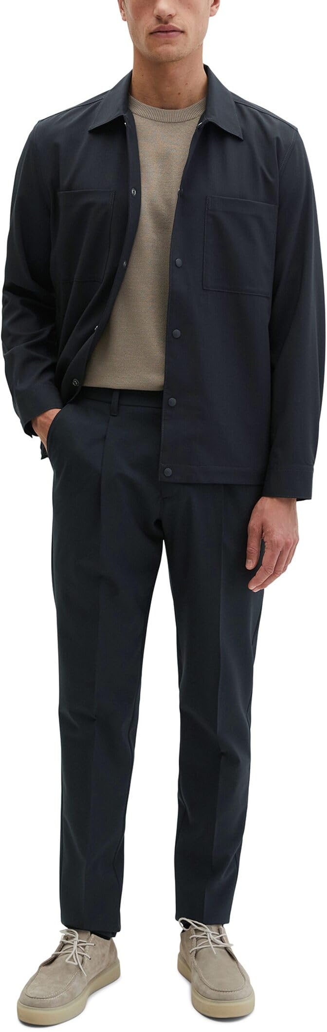 Marc OߴPolo DFB Travel Collection Herren Hemdjacke mit Brusttaschen Regular Fit