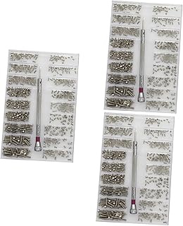 SOLUSTRE 3 Sets miniature kit laptop screws computer screws stainless steel screws laptop mini steel mini screw glass screw miniature screw Screws Repair Tool watch suite fastener bolt