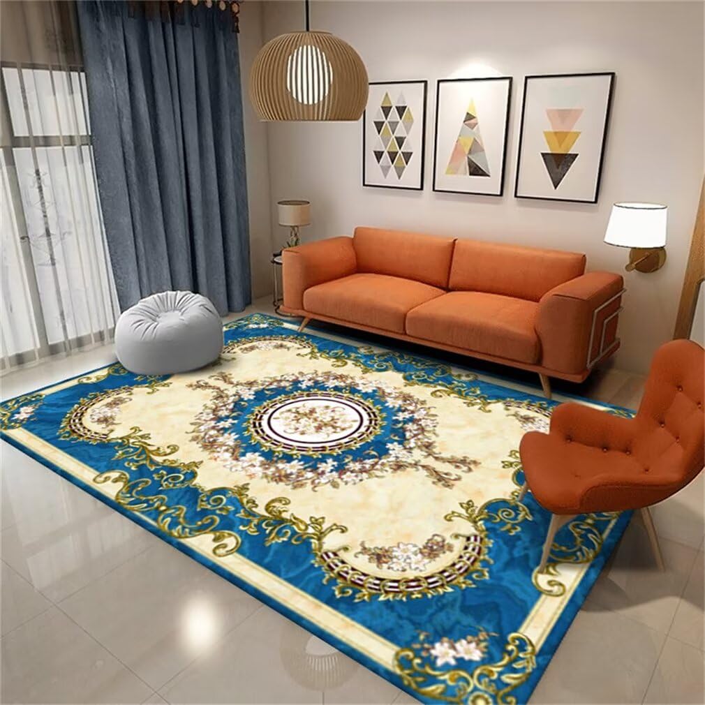 Tapis de salon grande taille 200x250 cm pour sublimer votre chambre vintage