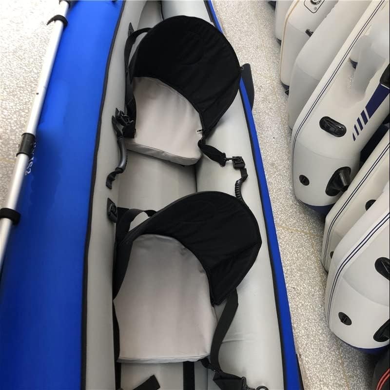 Inflatable Boat Inflatable Kayak Boat Portable Canoe with Oars Pump Person Water Sport Kayak Gonflable (Color : S-1) (S 1)