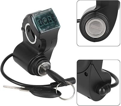 Secure Handlebar Switch Lock For G2 Pro Electric Scooter With 3pin Display Switch And Waterproof ABS Construction Replacement Part