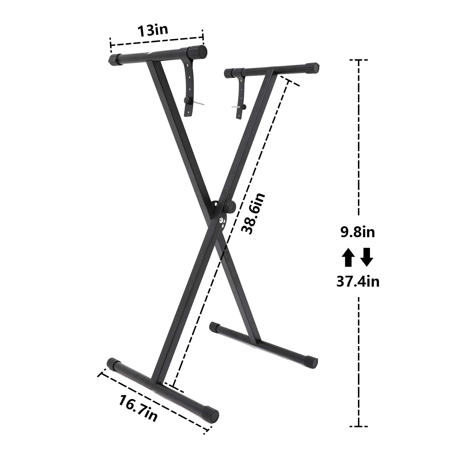 Adjustable XStyle Music Keyboard Stand Foldable Classic Keyboard Stand