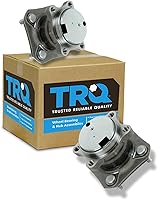 Vista 195 de Conjunto de buje y rodamiento de rueda trasera izquierda y derecha TRQ 2 piezas Compatible con Mazda CX-9 2007-2015 Todo Tracción