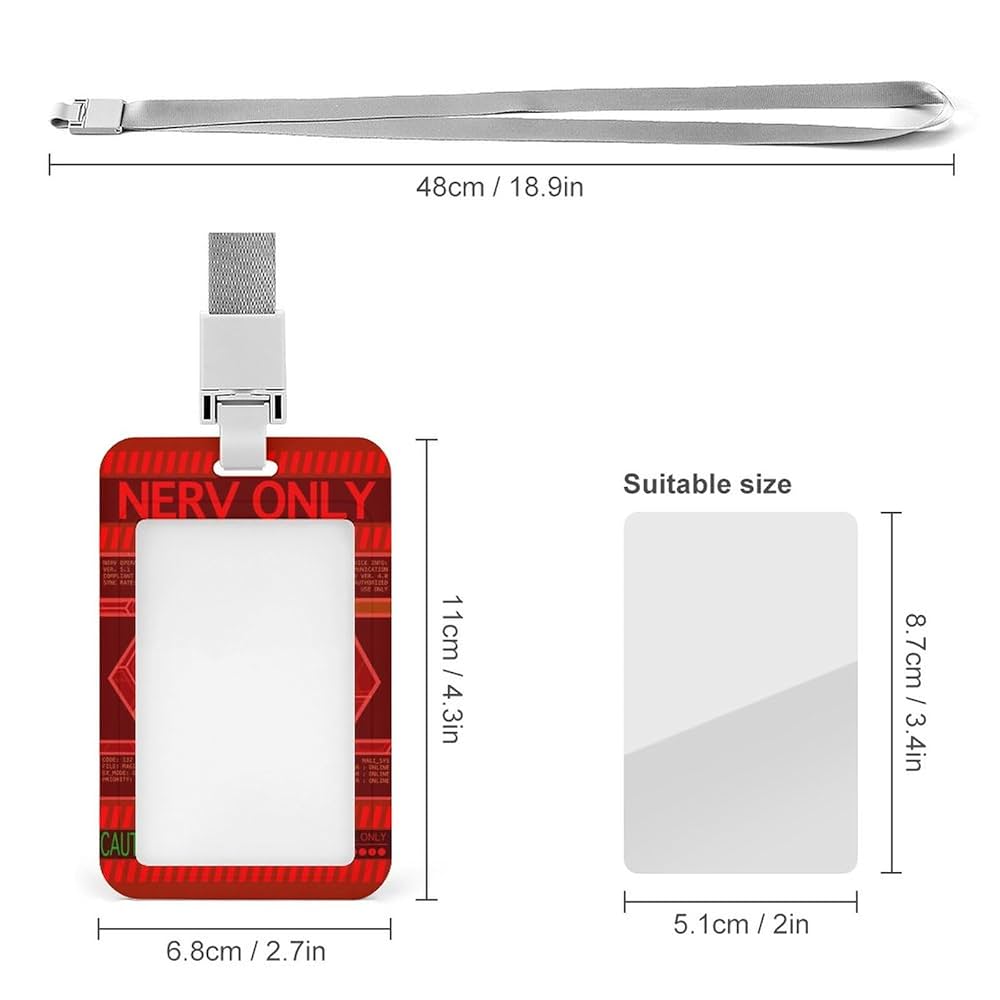 Amazon | IDカードホルダー 新世紀エヴァンゲリオン ネルフ 名札