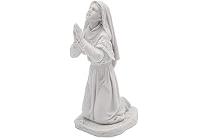 Mystical Saint Bernadette of Lourdes Statue