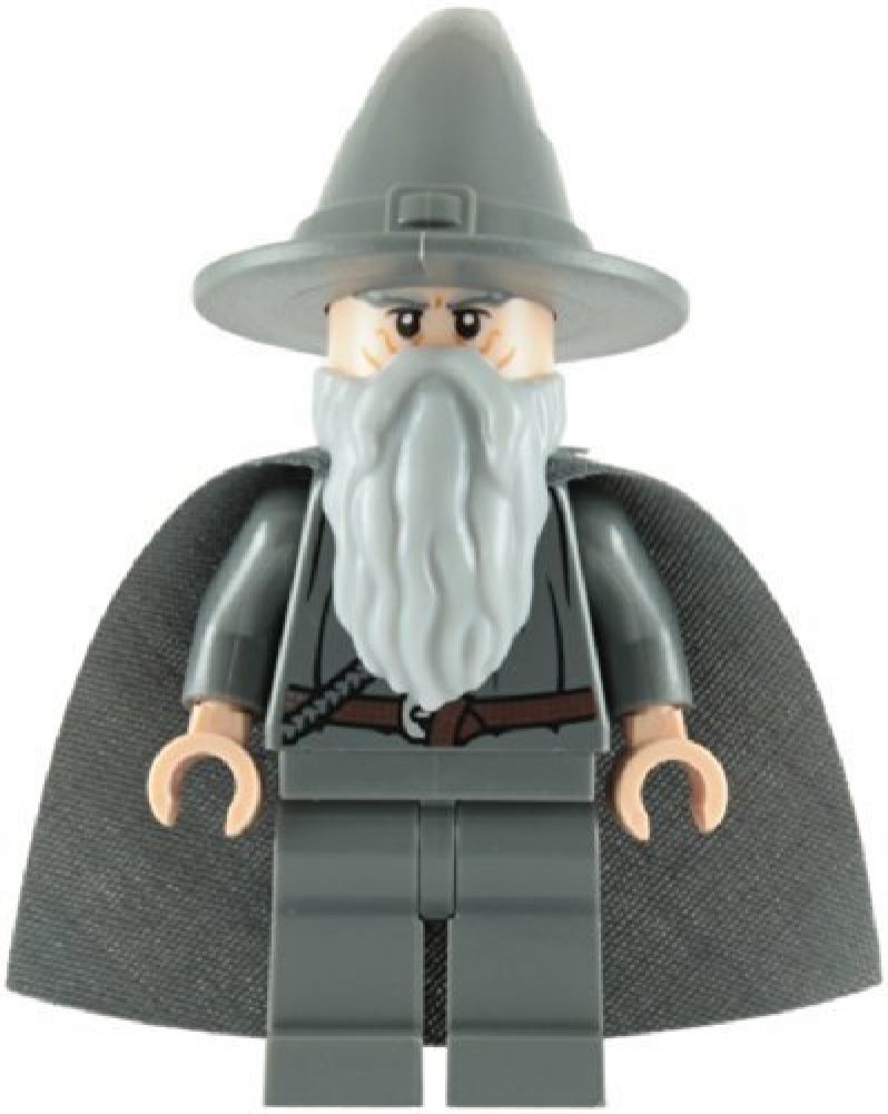 LEGO Il Signore Degli Anelli: Gandalf Il Grigio Mini-Figurina Con Grigio Cap