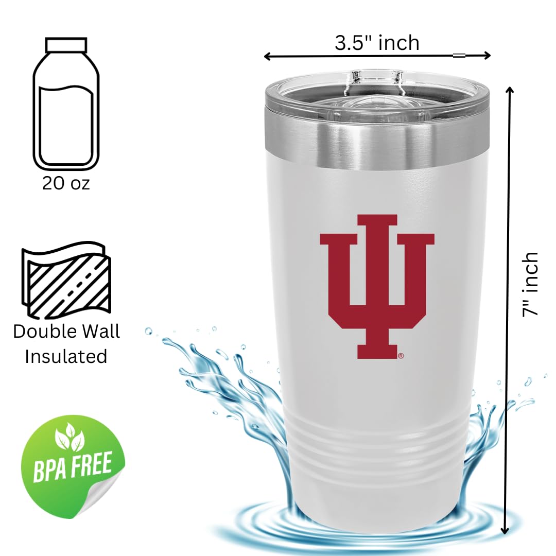 Amazon.com: Game Day Outfitters Indiana University 20oz White