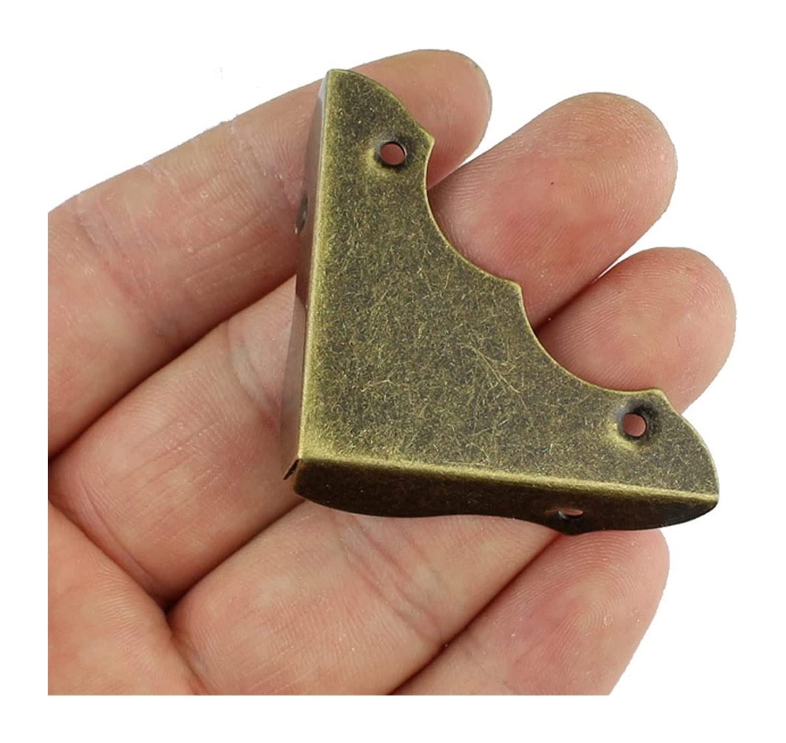 Paraspigoli, Angoli Decorativi for scatole in Bronzo Antico