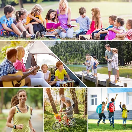 mosquito repellent stickers 300 pack for kids amp adults outdoorindoor natural plant-based 6 mosquito bracelets included