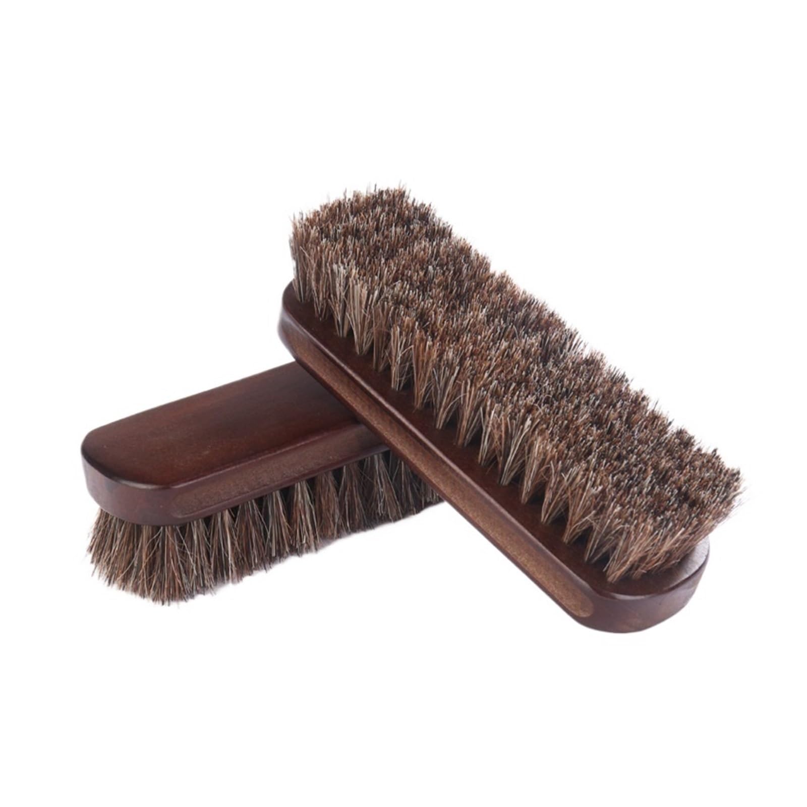 MQPALZKD Shoe Brush Cap Horsehair Polishing Remove Dust The Oiled