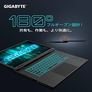 Amazon.co.jp: GIGABYTE ゲーミングノートPC Gaming A16 16インチ RTX