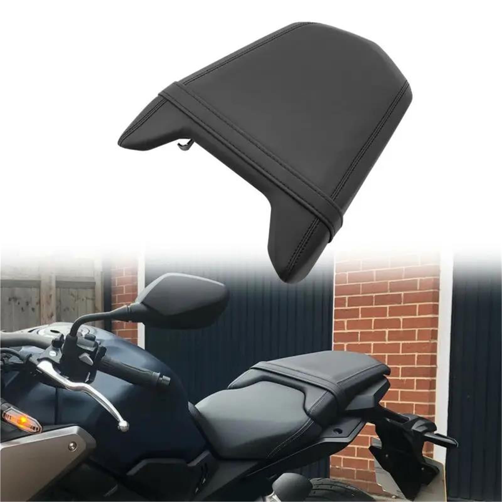 Coussin de siège passager arrière pour moto Honda CB650R et CB650RA de 2019 à 2023